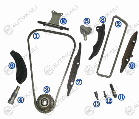 Kit di catena di cronometraggio per BMW 320i 220i 225i 330i 340i 2.0T 2.5T 3.0T B48 B58 14-16 11318648729 118L