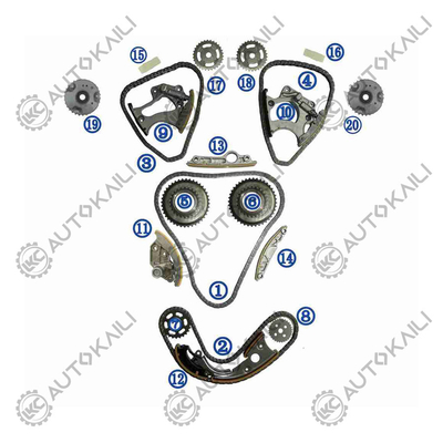 Kit di catena di cronometraggio per AUDI Q7 4LB CJWC 200KW 3.0T 09-11
