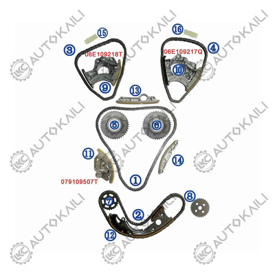 Kit di catena di cronometraggio per AUDI A8 4E8 BDX 154KW 2.8FSI 07-10