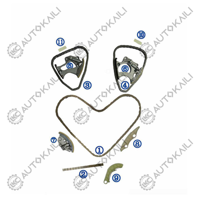Kit di catena di cronometraggio per AUDI Q7 45/55 TFSI CREC 30TFSI 16-19 AUDI A6 Quattro CTDB 3.0TFSI 17-18 AUDI A7 Quattro CREC 3.0TFSI 16- AUDI A8L Quattro CREG CTDA 3.0TFSI 15- AUDI S5 CTDA 3.0TFSI 16-