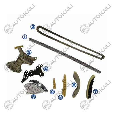 Kit di catena di cronometraggio per VW Rabbit 2.5L 08-09 Jetta 2.5L 08-14 Beetle 2.5L 08-14 Golf 2.5L 10-14 Passat 2.5L 12-14 07K109158C 8*94L