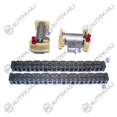 Plastico PA66 / PA46 Kit di catena di cronometraggio Per LR3 V8 GAS Benzina 4.4L 05-09