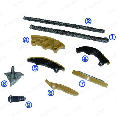 Kit catena di distribuzione in plastica PA66 / PA46 per Ranger Rover Evoque Benzina PT204 2.0T 17-18
