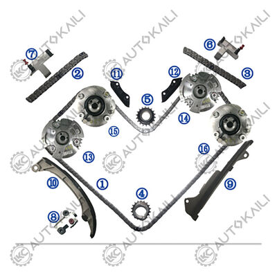 Kit di catena di cronometraggio per 2GR-FE/2GR-FSE/3GR-FSE/4HR-FSE V6 SOHC 06-12