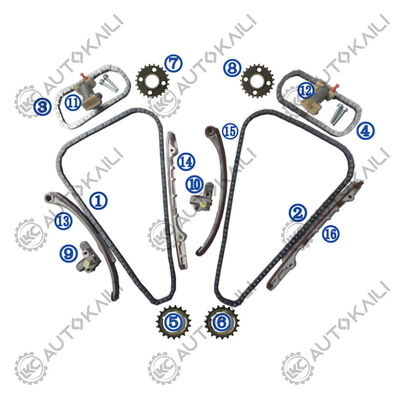 Kit di catena di cronometraggio per XK8 V8 Benzina 4.0L 97-01
