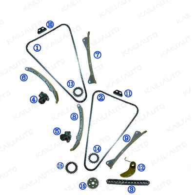 Kit catena di distribuzione in plastica PA66/PA46 per Genesis G6DJ 3.8L 15-17