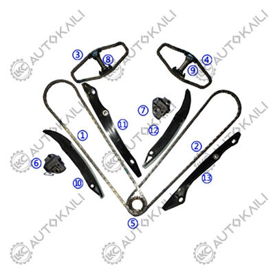 Kit di catena di cronometraggio per Ford 302CU. IN. V8 GAS DOHC Gasoline Coyote 5.0L 13-15