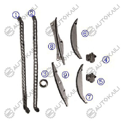 Kit di catena di cronometraggio per il motore MAZDA Escape BA Benzina Duratec 3.0L 01-03
