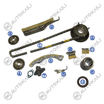 Kit catena di distribuzione per PAJERO/SHOGUN III (V7_W V6_W) 3.2 Di-D (V68W) 00-06