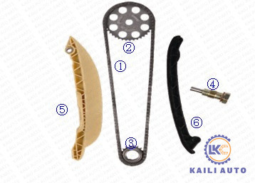 114L XS6E6L266AE FORD Timing Chain Kit XS6E6268AA