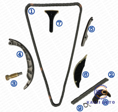 Motore di D20DT che cronometra Kit SsangYong Motor 6649970194