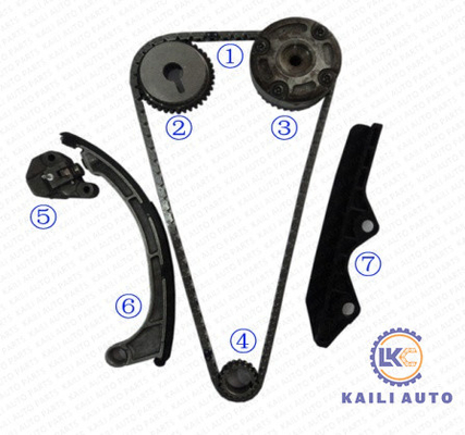 Motore Z11 K12 CG10DE CG12DE CR12DE CR14DE della NOTA dei MICRON di 13028-AX001 VVT Kit Timing Chain NISSAN MARZO