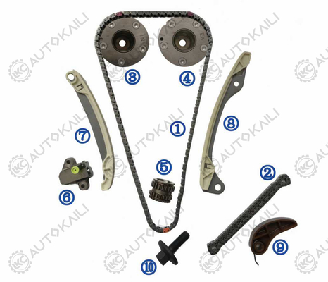 Kit di catena di cronometraggio per NISSAN HR12DDR 1.2L MICRA IV (K13) 1.2 DIG-S Hatchback 98HP 11 13028-1KT0A 9*152L