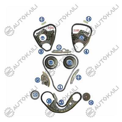 Kit di catena di cronometraggio per AUDI R8 (429) CTYA 386KW 5.2FSI 09-13
