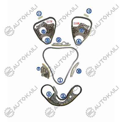 Kit di catena di cronometraggio per AUDI R8 BYH (423) 309KW 4.2FSI 07-09