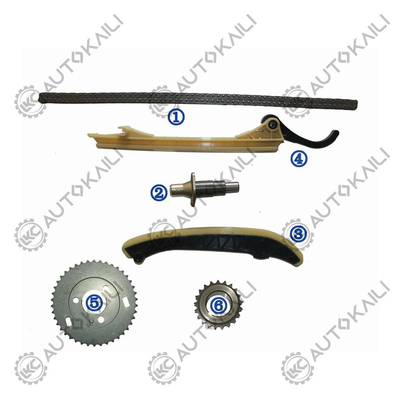 Kit di catena di cronometraggio per MERCEDES-BENZ M266 A170 W169 1.7L 04-12 B200/B200T W245 2.0L/2.0T 05-11 A2669970194 126L