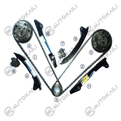 Kit di catena di cronometraggio per Ford 6.2L 379Cu. In.V8 GAS SOHC F-150 F250 F-350 Super Duty