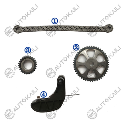 Kit di catena di cronometraggio per VW BBM/BZG/CGPA/CGPB Kit di pompa dell'olio motore Polo BBM/BZG/CGPA/CGPB 1.2L 09-17 03E115225 8*86L