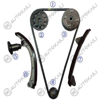 Kit di catena di cronometraggio per Corolla VERSO E11/E12 3ZZ-FE 1.6L 00-07
