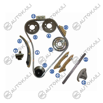 Plastico PA66 / PA46 Kit di catena di cronometraggio per autobus di transito 2.4 TDE 04-06