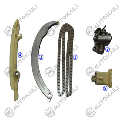 Plastico PA66 / PA46 Kit di catena di cronometraggio per Freelander I (L314) Diesel 204D3 2.0L 00-06