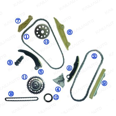 Plastico PA66 / PA46 Kit di catena di cronometraggio per benzina AJ300P