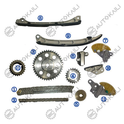 Plastico PA66 / PA46 Kit di catena di cronometraggio per MAZDA CX-5 KF Diesel SHY6 2.2L 17-18