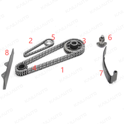 Kit Cinghia di Distribuzione in Plastica PA66 / PA46 per MAZDA GLC 323 E3 1.3L 77-86