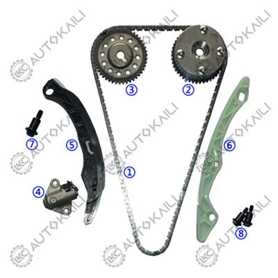 Kit catena di distribuzione per MIRAGE / SPACE STAR Hatchback(A0_A A05A LA) (A05A) 71CV Benzina 1.0L 12-