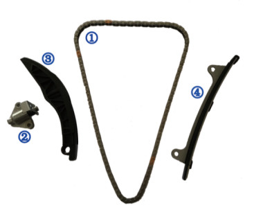 Corredo a catena 24321-04000 122L 24410-04000 di sincronizzazione del motore di KIA HYUNDAI G3LA
