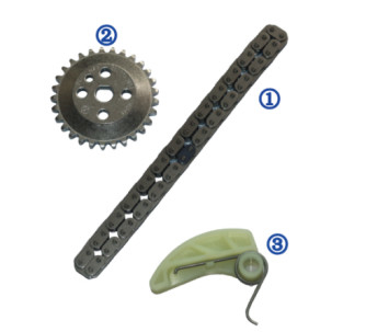 Kit catena di distribuzione per VW POLO SKODA FABIA FABIA II COMBI SEAT IBIOZA V CAVG CTHE