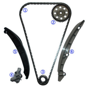 Kit catena di distribuzione per VW Tiguan / Sharen / Golf 6 CABRIOLET / SCIROCCO / EOS