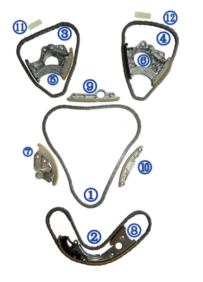 Assemblea a catena cronometrante AUDI 3.0TFSI 06E109465Because