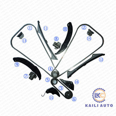 Corredo a catena cronometrante per il amanti 3.3L/3.8L G6DB/G6DA 24312-3C100 di Sedona di entourage di HYUNDAI KIA Veracruz Genesis Azera Sonata