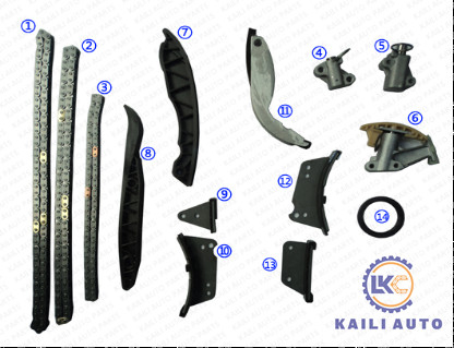 Sostituzione a catena 24351-4A020 24370-4A030 di sincronizzazione di HYUNDAI Kia SORENTO 2,5 Crdi