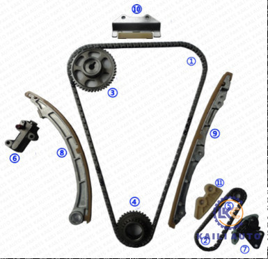 Corredo a catena cronometrante per il motore civico K20A K20A6 K20A3 K20A1 2.0L 14401-PNA-004 di ACURA RSX del vapore di Honda Accord CR-V Integra