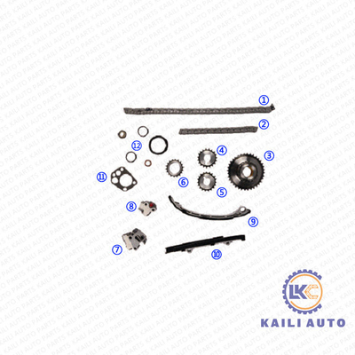Assemblea a catena di sincronizzazione di KA24DE 2.4L per NISSAN Altima Frontier 13028-9E000 92L 13028-9E010 48L