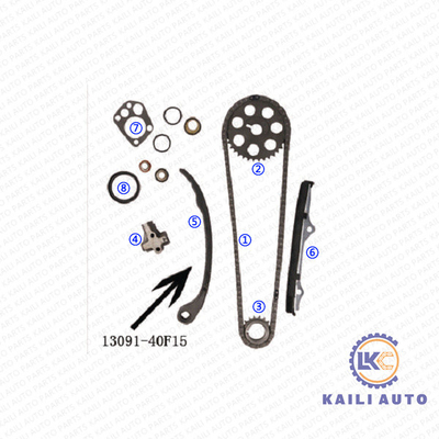 SILVIA KA24E SOHC 12V 2.4L 89-93 13028-40F01 102L della PRATERIA del NOMADE PINTARA dell'UCCELLINO AZZURRO a catena NAVARA di sincronizzazione di NISSAN 240SX