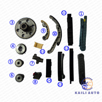 ESPLORATORE del telaio di MURANO II NP300 NAVARA NISSAN Engine Timing Chain Platform III YD25 13028-EB70A 94L 13070-4KV0A