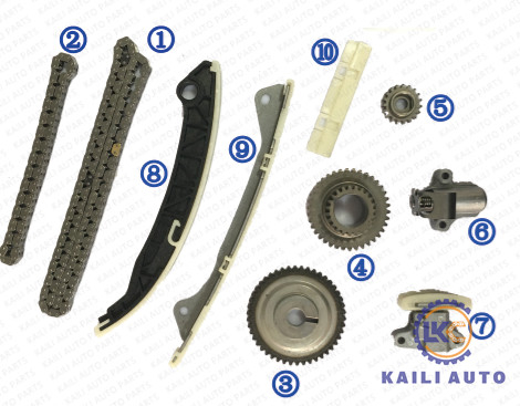Catena Kit For NISSAN Cube Juke MR20DE 9*162L 13028-ET000 di sincronizzazione 13028-ET000