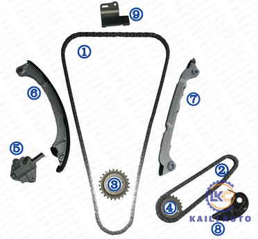 Corredo cronometrante della catena per il grande 3 GAS 2.0L DOHC PE01-12-201 148L dello SV di visita CX-5 Axela 6 Atenza CX4 della berlina di MAZDA MAZDA 3 GS i