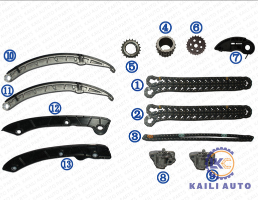 Corredo a catena cronometrante per il GAS LR032048 5*140 di discovey F-FACE XF XE F-TYPE 3.0T V6 di sport di Organo permanente per la salute e sicurezza Range Rover di LAND ROVER /JAGUAR LR4