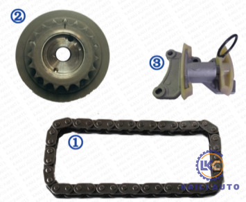 Kit catena di distribuzione per AUDI VW TT A4 A3 2.0L 1984CC 06D109229A 42L 06F109217A