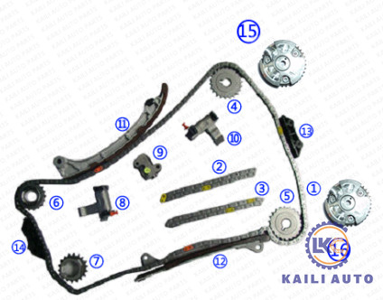 Incrociatore VVT di TOYOTA 4Runner FJ che cronometra 13506-31010 174L Catena 13550-31010