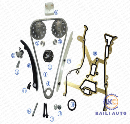 Corredo a catena cronometrante per OPEL VAUXHALL AGILA ASTRA ASTRAVAN Mk CORSAVAN COMBINATO Mk MERIVA TIGRA TwinTop 55562234 130L 55352909